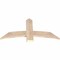 Ekena Millwork Bellingham Smooth Timber Gable Bracket, Douglas Fir, 48"W x 24"H x 1 1/2"D x 5 1/2"F, 12/12 Pitch GBW048X24X0206BEL00SDF - alternate 3